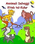 Annimali Selva¿¿i Ktieb tal-Kulur