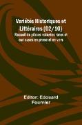 Variétés Historiques et Littéraires (02/10), Recueil de pièces volantes rares et curieuses en prose et en vers