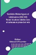 Variétés Historiques et Littéraires (08/10), Recueil de pièces volantes rares et curieuses en prose et en vers