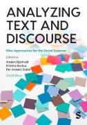Analyzing Text and Discourse