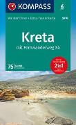 KOMPASS Wanderführer Kreta mit Weitwanderweg E4, 75 Touren