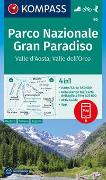 KOMPASS Wanderkarte 86 Parco Nazionale Gran Paradiso, Valle d'Aosta, Valle dell'Orco 1:50.000