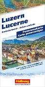 Luzern, Zentralschweiz, Panoramakarte