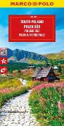 MARCO POLO Reisekarte Polen Süd 1:300.000