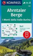 KOMPASS Wanderkarte 082 Ahrntaler Berge / I Monti della Valle Aurina 1:25.000