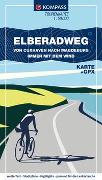 KOMPASS Fahrrad-Tourenkarte Fahrrad-Tourenkarte - Elberadweg von Cuxhaven nach Magdeburg. Von Nord nach Süd - immer mit dem Wind 1:50.000