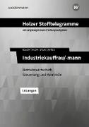 Holzer Stofftelegramme - Industriekauffrau/-mann. Lösungen. Baden-Württemberg