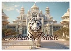 Exotische Paläste (Wandkalender 2024 DIN A2 quer), CALVENDO Monatskalender