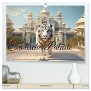 Exotische Paläste (hochwertiger Premium Wandkalender 2024 DIN A2 quer), Kunstdruck in Hochglanz