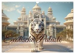 Exotische Paläste (Wandkalender 2024 DIN A3 quer), CALVENDO Monatskalender