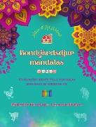 Bondgårdsdjur mandalas | Målarbok för gårds- och naturälskare | Avslappnande mandalas för att främja kreativitet