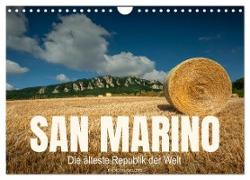 San Marino Die älteste Republik der Welt (Wandkalender 2024 DIN A4 quer), CALVENDO Monatskalender