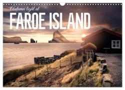 Autumn light at Faroe island (Wall Calendar 2024 DIN A3 landscape), CALVENDO 12 Month Wall Calendar