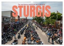 Sturgis - The most famous motorcycle rally in the world (Wall Calendar 2024 DIN A3 landscape), CALVENDO 12 Month Wall Calendar