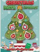 Christmas Math and Literacy Activity Book for Kids