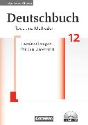 Deutschbuch - Oberstufe, Gymnasium Bayern, 12. Jahrgangsstufe, Handreichungen für den Unterricht mit CD-ROM und Lösungen