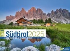 Südtirol - von Bozen bis zu den drei Zinnen - ReiseLust Kalender 2025
