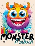 Monster Malbuch ab 4 Jahren