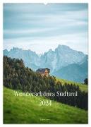 Wunderschönes Südtirol 2024 (Wandkalender 2024 DIN A2 hoch), CALVENDO Monatskalender