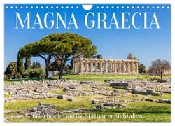 Magna Graecia - Griechische antike Stätten in Süditalien (Wandkalender 2024 DIN A4 quer), CALVENDO Monatskalender