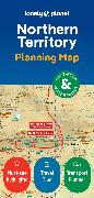 Lonely Planet Northern Territory Planning Map 2