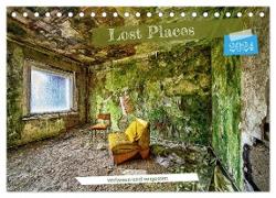 Lost Places - verlassen und vergessen (Tischkalender 2024 DIN A5 quer), CALVENDO Monatskalender