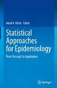 Statistical Approaches for Epidemiology