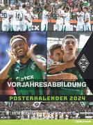 Borussia Mönchengladbach 2025 - Wandkalender XL - Fußballkalender - Fankalender - 48x64 - Sport