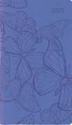 Ladytimer Slim Deluxe Lavender 2025 - Taschen-Kalender 9x15,6 cm - Tucson Einband - mit Motivprägung - Weekly - 128 Seiten - Alpha Edition