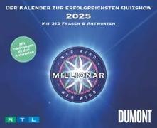 Wer wird Millionär 2025 Tagesabreißkalender - 14.5x11,8 - Rätselkalender - Knobelkalender - Tischkalender