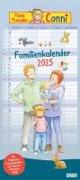 Conni Familienkalender 2025 – Wandkalender – Familienplaner mit 5 Spalten – Format 22 x 49,5 cm