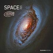 Space 2025 - Broschürenkalender 30x30 cm (30x60 geöffnet) - Kalender mit Platz für Notizen - Weltraum - Bildkalender - Wandplaner - Wandkalender