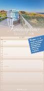 Familienplaner Seeblick 2025 - Familien-Timer 22x45 cm - mit Ferienterminen - 5 Spalten - Wand-Planer - mit vielen Zusatzinformationen - Alpha Edition