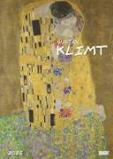 Gustav Klimt 2025 - Kunst-Kalender - Poster-Kalender - 50x70