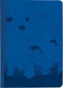 Buchkalender Nature Line Ocean 2025 - Taschen-Kalender A5 - 1 Tag 1 Seite - 416 Seiten - Umwelt-Kalender - mit Hardcover - Alpha Edition