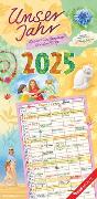 Unser Jahr - Unser Familienplaner für den Alltag 2025 - Familien-Timer - Termin-Planer - Kinder-Kalender - Familien-Kalender - 22x45