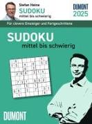 Stefan Heine Sudoku mittel bis schwierig 2025 - Tagesabreißkalender -11,8x15,9 - Rätselkalender - Knobelkalender