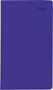 Taschenplaner lila 2025 - Bürokalender 9,5x16 cm - 64 Seiten - 1 Woche auf 1 Seite - separates Adressheft - faltbar - Notizheft - 540-1003