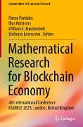 Mathematical Research for Blockchain Economy