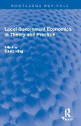 Local Government Economics in Theory and Practice