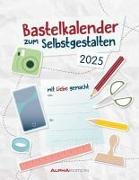 Do-it Yourself weiß 2025 - Wandkalender - Bastelkalender - DIY-Kalender - 24x31