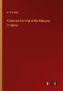 A Concise Grammar of the Malagasy Language