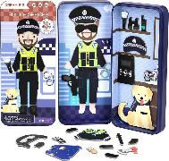 Reise-Magnetspielbox - Polizist