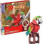 Mini 3D Puzzle - Papagei (beweglich)