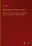 Bibliographie des chansons de geste