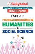 BSHF-101 Foundation Course in Humanities and Social Science
