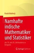 Namhafte indische Mathematiker und Statistiker