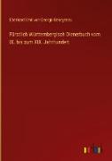 Fürstlich Württembergisch Dienerbuch vom IX. bis zum XIX. Jahrhundert