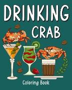 Drinking Crab Coloring Book