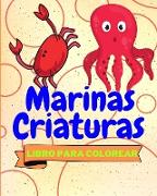 Libro Para Colorear de Criaturas Marinas